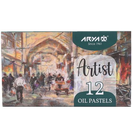 پاستل 12 رنگ آریا آرتیست